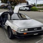 car sitting in parking lot